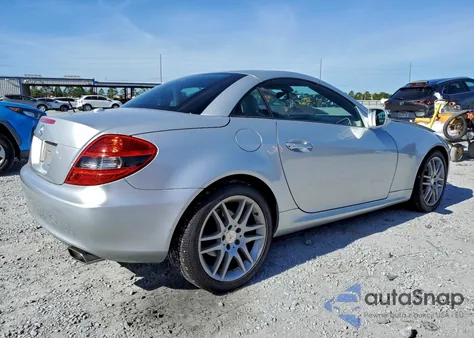 2009 Mercedes-Benz Slk 300 из США, поврежденный, VIN WDBWK54F69F198723